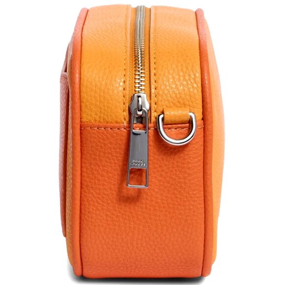New Marc Jacobs Bold Flash Crossbody Camera Bag Pebble Leather Tangerine Multi - Picture 3 of 6